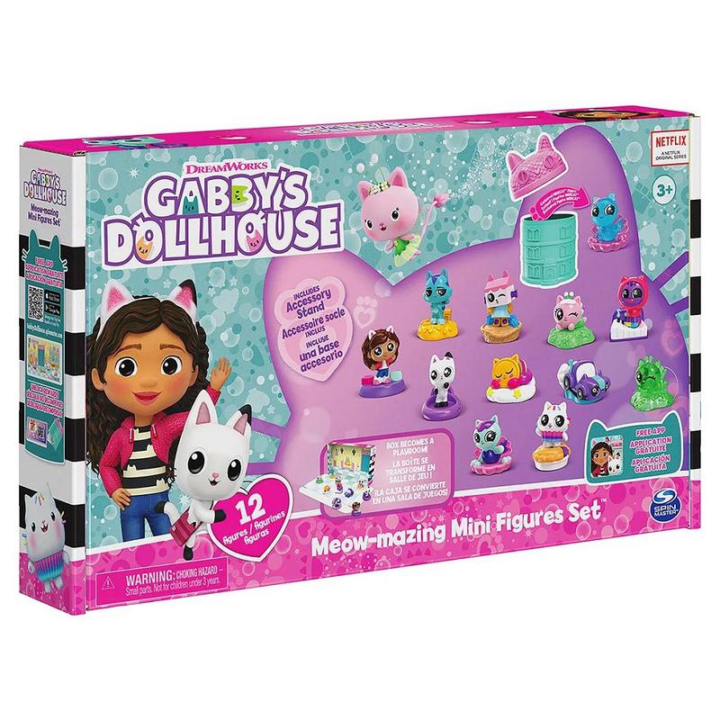 Gabbys Dollhouse Conjunto 12 Mini Bonecos meow-mazing 3350 - Sunny